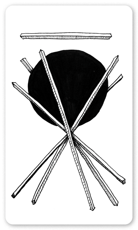 6 of Wands